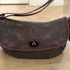 Coach Purse purple